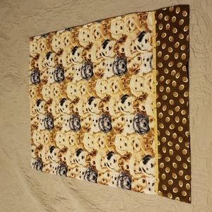 Vintage Handmade Pillowcase with doggie faces